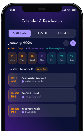Calendar & Reschedule